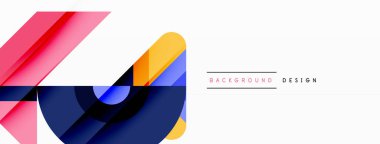 Görsel olarak büyüleyici arka plan tasarımı dinamik geometrik çizgiler, üçgenler ve kareler gösteriyor. Bu kompozisyon hassasiyet ve hareketi harmanlayarak modern bir estetik ile etkileşimli bir grafik oluşturur.