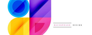 Enigmatik Çemberler - Büyüleyici Vektör Geometrik Arkaplan Büyüleyici Çember Elementlerinin Büyüleyici Bileşimi Açılıyor