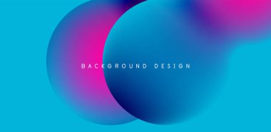 Renkli çember soyut arkaplan. Duvar kağıdı, afiş, sunum, arkaplan şablonu