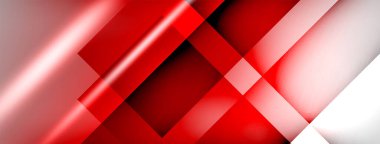 Abstract lines geometric techno background layout