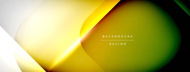 Vector abstract line background with glowing effects and shadows. Vector Illustration For Wallpaper, Banner, Background, Card, Book Illustration, landing page