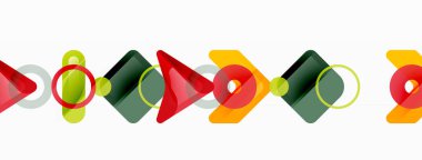 Soyut üçgenler ve en küçük geometrik arkaplan