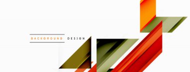 Dinamik geometrik çizgiler ve oklar içeren görsel olarak çarpıcı arka plan tasarımı. Bu büyüleyici kompozisyon hareket ve hassasiyeti birleştirir, çekici ve görsel olarak çekici bir grafik yaratır.