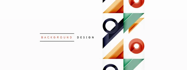 Círculo Mínimo Fondo Abstracto Diseño Para Papel Pintado Banner Fondo — Vector de stock