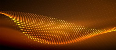 Pürüzsüz bir neon dalgası içeren parlak ve şık bir tasarım. Karanlık bir arkaplanda parlıyor. Her projeye modern ve keskin bir dokunuş eklemek için mükemmel.