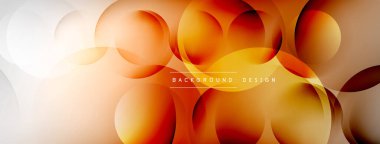 Çizgileri, daireleri olan hafif geometrik arkaplan