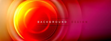 Çember çizgileri ve baloncuklar ışık ve gölge efektleriyle parlayan etki eğiminde. Işık, gölge ve derinliğin dinamik etkileşimi. Gelecekçi ve ritmik teknoloji tasarımı