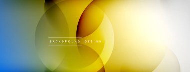 Çizgileri, daireleri olan hafif geometrik arkaplan