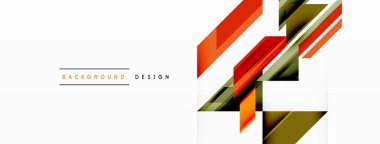 Dinamik geometrik çizgiler ve oklar içeren görsel olarak çarpıcı arka plan tasarımı. Bu büyüleyici kompozisyon hareket ve hassasiyeti birleştirir, çekici ve görsel olarak çekici bir grafik yaratır.