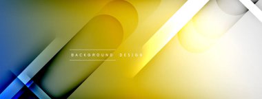 Çizgileri, daireleri olan hafif geometrik arkaplan