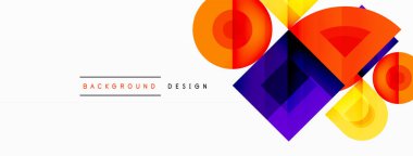 Enigmatik Çemberler - Büyüleyici Vektör Geometrik Arkaplan Büyüleyici Çember Elementlerinin Büyüleyici Bileşimi Açılıyor