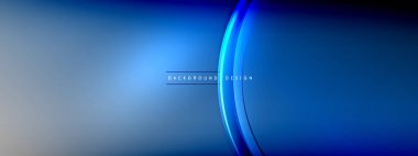 Vektör soyut arkaplan - sıvı gradyan üzerinde sıvı şeffaf kabarcık şekilleri gölgeler ve ışık efektleri