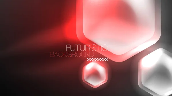Technology Digital Neon Abstract Background Abstract Hexgons Digital Cyberspace Modern — стоковий вектор
