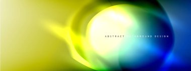 Renk eğimli gölgeler ve ışık efektleri arka planı. Lens ve daire tasarımı. Dinamik düz gölge çizgisi etkisi olan basit akışkan renk gradyanı soyut arkaplan