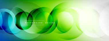 Çizgileri, daireleri olan hafif geometrik arkaplan