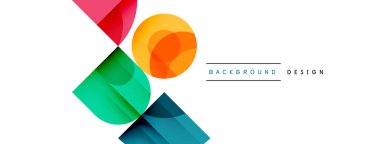 Enigmatik Çemberler - Büyüleyici Vektör Geometrik Arkaplan Büyüleyici Çember Elementlerinin Büyüleyici Bileşimi Açılıyor