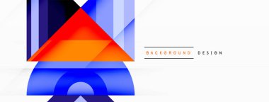 Görsel olarak büyüleyici arka plan tasarımı dinamik geometrik çizgiler, üçgenler ve kareler gösteriyor. Bu kompozisyon hassasiyet ve hareketi harmanlayarak modern bir estetik ile etkileşimli bir grafik oluşturur.