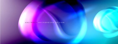 Renk eğimli gölgeler ve ışık efektleri arka planı. Lens ve daire tasarımı. Dinamik düz gölge çizgisi etkisi olan basit akışkan renk gradyanı soyut arkaplan