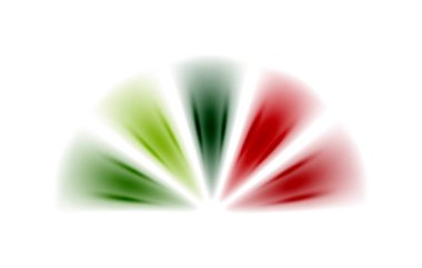 Herhangi bir projeye renk katmak için mükemmel, dinamik bir kompozisyonda düzenlenmiş gökkuşağı renkli çizgileri içeren canlı ve oyuncu bir tasarım.