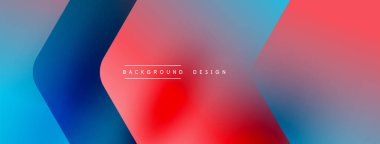 Enerjik geometrik arkaplan harmonik hareket içinde dinamik oklardan oluşan bir dizi içeriyor, hız, çeviklik ve kasıtlı akış duygusunu çağrıştırıyor