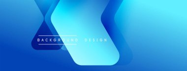 Enerjik geometrik arkaplan harmonik hareket içinde dinamik oklardan oluşan bir dizi içeriyor, hız, çeviklik ve kasıtlı akış duygusunu çağrıştırıyor