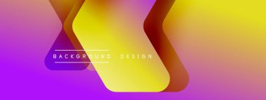 Enerjik geometrik arkaplan harmonik hareket içinde dinamik oklardan oluşan bir dizi içeriyor, hız, çeviklik ve kasıtlı akış duygusunu çağrıştırıyor