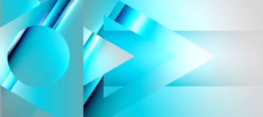 Triangle abstract background with shiny and glossy effects. Vector Illustration For Wallpaper, Banner, Background, Card, Book Illustration, landing page