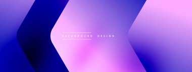 Enerjik geometrik arkaplan harmonik hareket içinde dinamik oklardan oluşan bir dizi içeriyor, hız, çeviklik ve kasıtlı akış duygusunu çağrıştırıyor