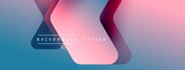 Enerjik geometrik arkaplan harmonik hareket içinde dinamik oklardan oluşan bir dizi içeriyor, hız, çeviklik ve kasıtlı akış duygusunu çağrıştırıyor