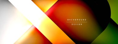 Vector abstract line background with glowing effects and shadows. Vector Illustration For Wallpaper, Banner, Background, Card, Book Illustration, landing page