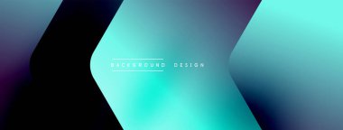 Enerjik geometrik arkaplan harmonik hareket içinde dinamik oklardan oluşan bir dizi içeriyor, hız, çeviklik ve kasıtlı akış duygusunu çağrıştırıyor