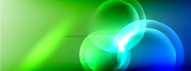 Renk eğimli gölgeler ve ışık efektleri arka planı. Lens ve daire tasarımı. Dinamik düz gölge çizgisi etkisi olan basit akışkan renk gradyanı soyut arkaplan