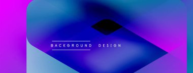 Enerjik geometrik arkaplan harmonik hareket içinde dinamik oklardan oluşan bir dizi içeriyor, hız, çeviklik ve kasıtlı akış duygusunu çağrıştırıyor