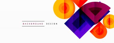 Enigmatik Çemberler - Büyüleyici Vektör Geometrik Arkaplan Büyüleyici Çember Elementlerinin Büyüleyici Bileşimi Açılıyor