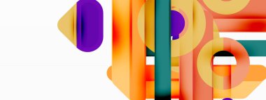 Çizgiler geometrik arkaplan. Çizgiler ve halkalar kompozisyon iş şablonu Duvar kağıdı, afiş, arkaplan veya iniş için