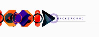 Soyut üçgenler ve en küçük geometrik arkaplan