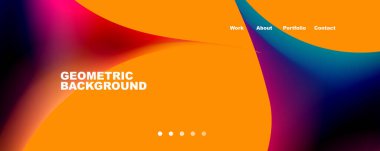 Trendy simple circle gradient abstract background. Vector Illustration For Wallpaper, Banner, Background, Card, Book Illustration, landing page