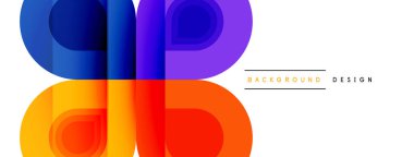 Enigmatik Çemberler - Büyüleyici Vektör Geometrik Arkaplan Büyüleyici Çember Elementlerinin Büyüleyici Bileşimi Açılıyor