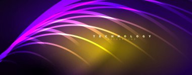 Işık demetleri, neon hatları soyut arkaplan. Duvar Kağıdı, Sancak, Arkaplan, Kart, Kitap İllüstrasyonu, İniş Sayfası