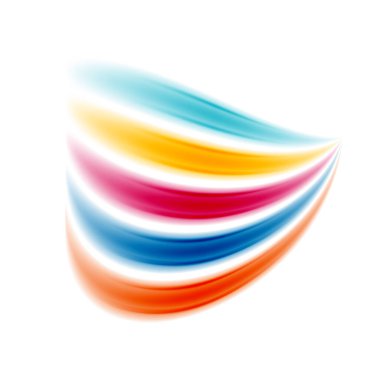 Herhangi bir projeye renk katmak için mükemmel, dinamik bir kompozisyonda düzenlenmiş gökkuşağı renkli çizgileri içeren canlı ve oyuncu bir tasarım.