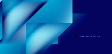 Akışkan gradyan renklerle dinamik üçgen tasarımı soyut arkaplan