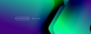 Enerjik geometrik arkaplan harmonik hareket içinde dinamik oklardan oluşan bir dizi içeriyor, hız, çeviklik ve kasıtlı akış duygusunu çağrıştırıyor