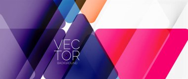 Soyut arkaplan. Mozaik tarzda, gölge çizgileri olan şeffaf üçgenler. Web sitesi başlıkları, sosyal medya paylaşımları, dijital sanat gösterimleri, sunumlar, markalaşma unsurları, duvar kağıtları için tasarım