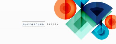 Enigmatik Çemberler - Büyüleyici Vektör Geometrik Arkaplan Büyüleyici Çember Elementlerinin Büyüleyici Bileşimi Açılıyor