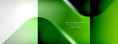 Vector abstract line background with glowing effects and shadows. Vector Illustration For Wallpaper, Banner, Background, Card, Book Illustration, landing page