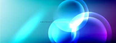 Renk eğimli gölgeler ve ışık efektleri arka planı. Lens ve daire tasarımı. Dinamik düz gölge çizgisi etkisi olan basit akışkan renk gradyanı soyut arkaplan