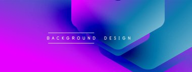 Enerjik geometrik arkaplan harmonik hareket içinde dinamik oklardan oluşan bir dizi içeriyor, hız, çeviklik ve kasıtlı akış duygusunu çağrıştırıyor