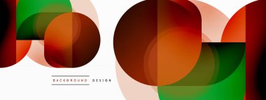 Geometrik asgari duvar kağıdı. Geometrik şekiller. Duvar kağıdı afişi veya iniş sayfası için vektör illüstrasyonu