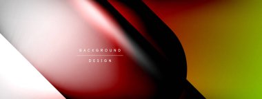 Vector abstract line background with glowing effects and shadows. Vector Illustration For Wallpaper, Banner, Background, Card, Book Illustration, landing page