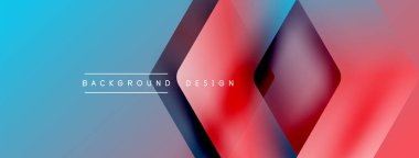 Enerjik geometrik arkaplan harmonik hareket içinde dinamik oklardan oluşan bir dizi içeriyor, hız, çeviklik ve kasıtlı akış duygusunu çağrıştırıyor